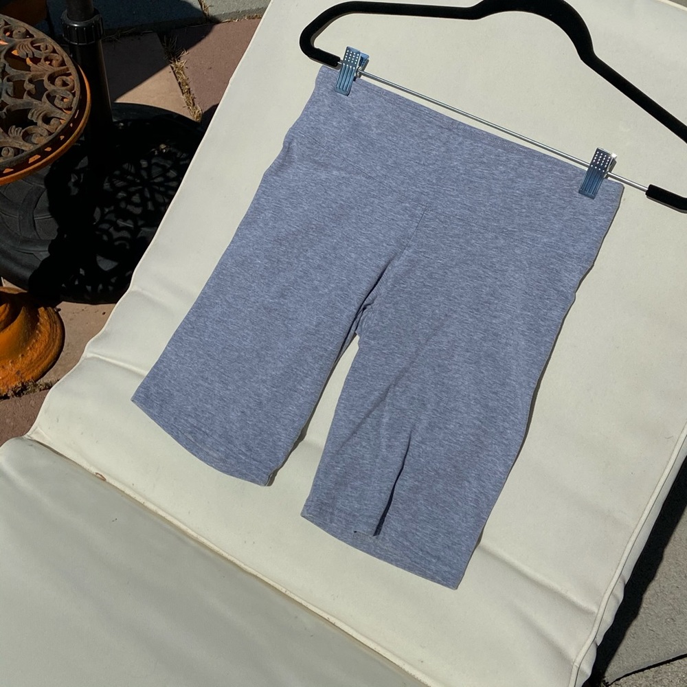 Never worn Grey TNA biker shorts